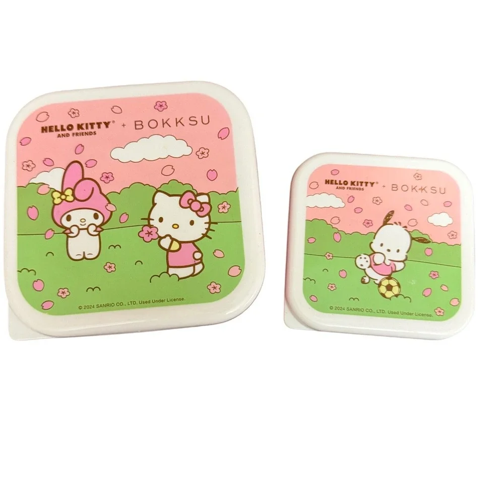Sanrio Hello Kitty‎ x Bokksu Nesting Snack Containers Hello Kitty My Melody Pink